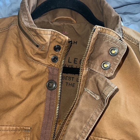 JEREMIAH CLOTHING PAXTON MILITARY JACKET in PEAT, XL - Picture 14 of 16